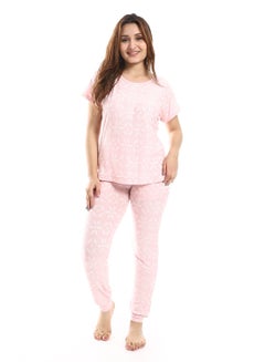 Buy Women Printed Pajama Sets With Half Sleeves in Egypt