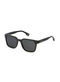 اشتري Men's Square Shape Polarized Acetate Sunglasses SFI730V53B33P - Lens Size: 53 Mm - Shiny Green+Black في السعودية