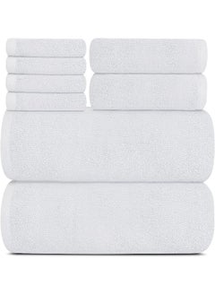 اشتري Premium Bath Towels Set Pack of 8 في الامارات