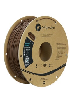 Buy Polymaker PolyLite PLA Pro Brown 1.75mm/ 1KG in UAE