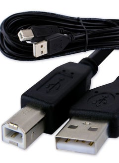 Buy Aptek USB 2.0 Cable A Male to B Male 1.5 meter Black, DC-A2BM15 in UAE