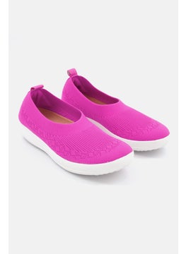 Buy Women Uberknit Slip-On Ballerina Shoes, Purple in UAE