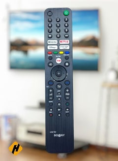 Buy Sony Smart TV Remote | Replacement Remote Control For Sony Smart LCD LED TV's - Black in Saudi Arabia