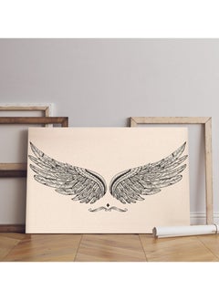 Buy home gallery Classical Vintage Wings Printed Canvas wall art in Egypt