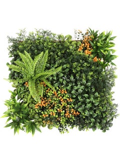 Buy Artificial Hedge Mats, Artificial Faux Hedges Panels 50x50cm Artificial Plant Wall fence Decorative Green Leaves For Home Indoor Outdoor Villa Garden Decoration. | 1 Pcs | in UAE