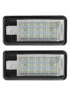 Buy LED Number Plate Lights, 2Pcs License Number Plate Light Lamp, Car Rear License Plate Lamps for Q7 A3 S3 A4 S4 RS4 A6 C6 S6 RS6 A8 S8 in Saudi Arabia