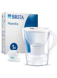 اشتري Brita Marella Water Filter Jug, White في الامارات