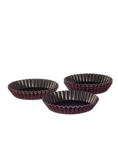 Buy Newflon Tart Mold Set, 6 Pieces, 14 Cm in Saudi Arabia