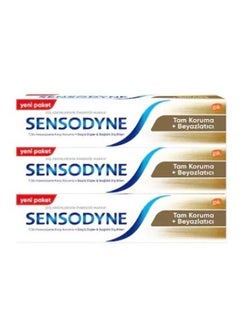 Buy Sensodyne  toothpaste 100ml Set of 3 pieces in Saudi Arabia