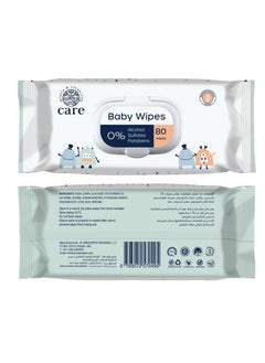 Buy Baby Care Advanced Baby Wipes 80 Wipes in UAE