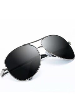 اشتري Men's Sunglasses Uv Protection, Eye Protection Sunglasses, Black Framed Black Lens ,Fashion Sunglasses. في السعودية