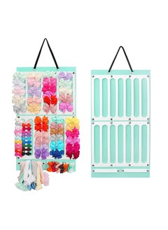 اشتري Bow Holder for Girls Hair Bows, Hair Clips Storage Hanger w, Hair Accessories Organizer, Wall Hanging for Girl Room 1 Item في الامارات