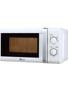 Buy OSCAR | Microwave Oven | Model: OMW20LMCW | 20 Liters Capacity | 1.5 kW Heating Element | Defrost Setting | 5 Power Levels with 35 Minutes Timer | 700W Microwave Output in Saudi Arabia