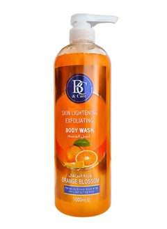 Buy Orange Blossom Skin-Lightening Exfoliating Body Wash: Refreshing Shower Experience with Lasting Fragrance - 1000ml in UAE