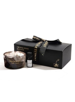Buy Aroma Crystal Stone Diffuser Essential Oil Set Gift Kit 10ml Essential Oil in UAE