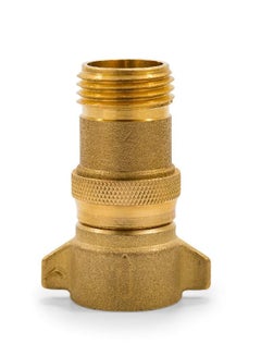اشتري Camco (40055) RV Brass Inline Water Pressure Regulator- Helps Protect RV Plumbing and Hoses from High-Pressure City Water في الامارات