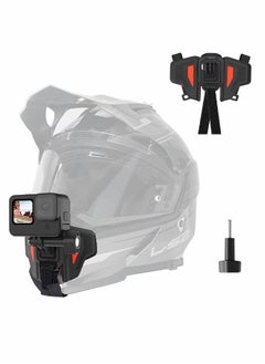 Buy Motorcycle Helmet Chin Stand, Upgraded Version of Motorcycle Helmet Chin Stand Suitable for Sports Cameras Such As GoPro Max Hero 10 9 8 7 6 5 Insta 360 One R One X DJI Osmo Phones in Saudi Arabia