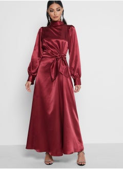 Buy Side Twist Detail Dress in Saudi Arabia