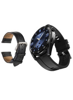 Buy X-inova Unisex Smartwatch X5 Pro+ Wireless Charging Bluetooth 5.2 Voice Assistant Sports Fitness Health Watch For iOS 10 + Android 5 + Xiaomi 1 Extra Strap Assorted Color Black in UAE