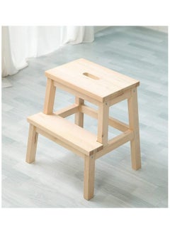 Buy Step Stool for Adults,Wooden Step Stool,Shoe Changing Bench at The Entrance ,Kitchen Step Stool,Wooden Stool Suitable for Bedroom,Kitchen,Bathroom,Entrance in Saudi Arabia