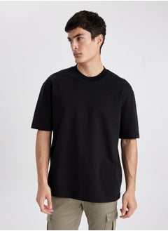 Buy Oversize Fit Crew Neck T-Shirt in UAE