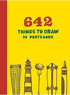 اشتري 642 Things To Draw 30 Postcards by Chronicle Books Paperback في الامارات