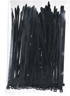 اشتري Cable Ties, 100pcs Self Locking Ties Heavy Duty Nylon Zip T12 30 cm x 4.8 mm, Black في الامارات