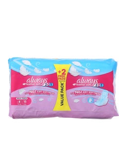 اشتري Feather Soft Maxi Thick Long Sanitary Pads 18 Pieces في مصر