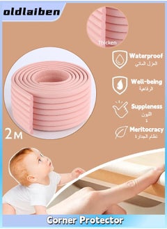 Buy Corner Protector, Baby Proof Bumper & Cushion, Thickened And Widened Child Protection Strips, Foam Safety Strips Edge Protectors, Furniture Corner, For Cover Sharp Furniture & Table Edges（Pink） in Saudi Arabia