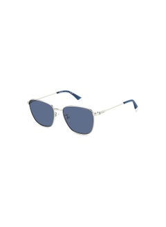 Buy Men's Polarized Rectangular Sunglasses - Pld 4159/G/S/X Grey Millimeter - Lens Size: 56 Mm in Saudi Arabia