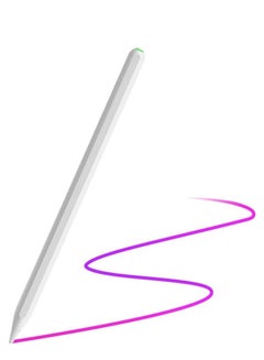 Buy iPad Pencil 2nd Generation with Magnetic Wireless Charging and Tilt Sensitive Palm Rejection, Stylus Pen Compatible with iPad Pro 11 inch 1/2/3, iPad Pro 12.9 Inch 3/4/5, iPad Air 4/5, iPad Mini 6 in Saudi Arabia