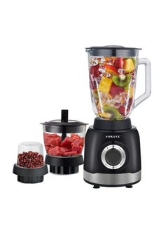 Buy Sokany Multi Purpose Blender, 1000W Effortless Blending, 1.5L Capacity, 3 Speeds, Stainless Steel Blades, Safety Features, SK-JB-178, 1000.0W in Egypt