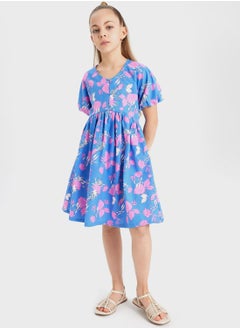 اشتري Regular Fit Cotton Woven Dress في الامارات