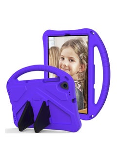 اشتري Kids Tablet Case for Lenovo Tab M10 HD 2nd Gen Smart Tab M10 HD 2nd Gen TB X306F X306X 2020 Lightweight Kids Friendly Shockproof Handle Stand Cover Case 10.1" Purple في الامارات