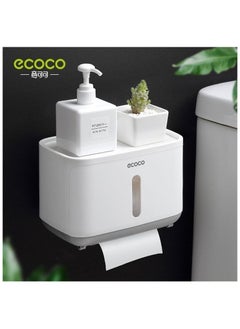 Buy Ecoco tissue box and holder for bathroom or kitchen tools in Egypt