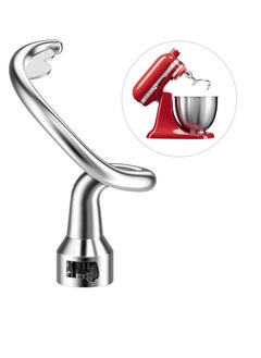 اشتري Spiral Dough Hook Replacement for Kitchenaid 4.5/5 Qt. Tilt-Head Stand Mixers, 18/8 Stainless Steel K45DH, K45 K45SS KSM75 KSM90 KSM95 KSM100 KSM110 في الامارات