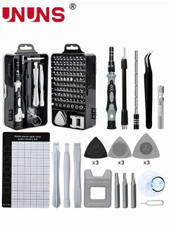 Buy 122-Piece Upgraded Precision Screwdriver Set, Electronics Repair Tool Kit, Mini Screwdriver Set All In One for Electronics, iPhone, Jewelers, Laptop and Small Repairs in UAE