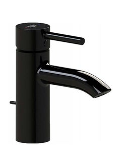 Buy Project Single-lever Basin Mixer On The Floor And Overflow Black RAK12000 in Egypt