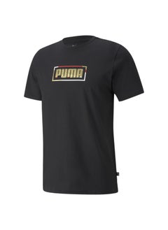 Buy Mens Graphic Metallic T-Shirt in UAE