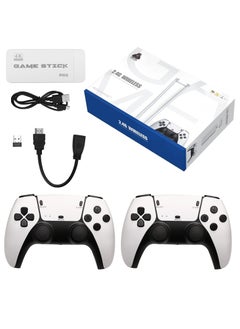 اشتري Wireless Retro Game Console, HD 4K Classic Retro Game Console, Mini Arcade Two Player Game Console Plug & Play Video Game Stick, 23 Classic Emulators Definition HDMI Output Adults Kids Gift (64G) في الامارات