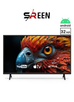 Buy 32 Inch Smart Screen - Android Operating System - HD - LED - Frameless - SRET-32S1 in Saudi Arabia