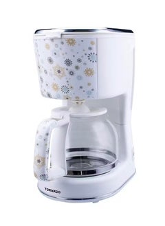 Buy TORNADO Automatic American Coffee Maker 1.25 Liter White TCMA-9125-C in Egypt