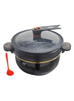 Buy 8L Large Capacity Household Kitchen Ceramic Micro Pressure Cooker Soup Pot Suitable for Induction Cooker Natural Gas in UAE