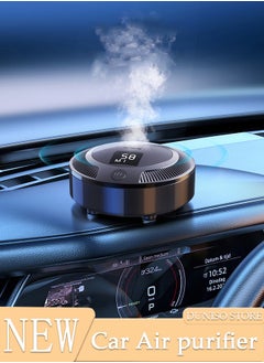 Buy Car Ionizer Air Purifier, USB Air Freshener, Portable Vehicle Air Purifier with USB Charging  3 Speeds, Filters for Pollution, Odors, Gases, Viruses, Great for Travel or Commute in UAE