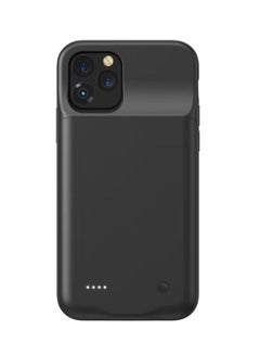Buy Slim and External Backup Battery Power Bank Case Cover 3500mAh for Apple iPhone 11 Pro Black in UAE