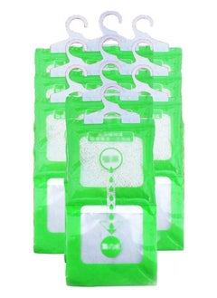 Buy 10Pcs Moisture Absorber and Odor Eliminator Hanging Bags Pack of 10 (120 gms each) in UAE