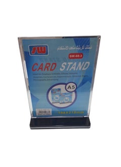 Buy A5 Vertical Orientation Sign Holder Black in Saudi Arabia