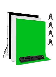 Buy COOLBABY  Backdrop Support System Kit with Carry Bag for Photography Photo Video Studio (2m*2m Background Stand+Background Screen) in UAE