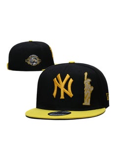 Buy New Era 9Fort New York Yankees baseball cap duckbill cap sun hat pure cotton men's and women's outdoor sports black in UAE