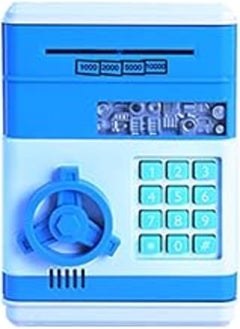 Buy Generic Mini Electronic Piggy Bank for Kids, Blue in Egypt